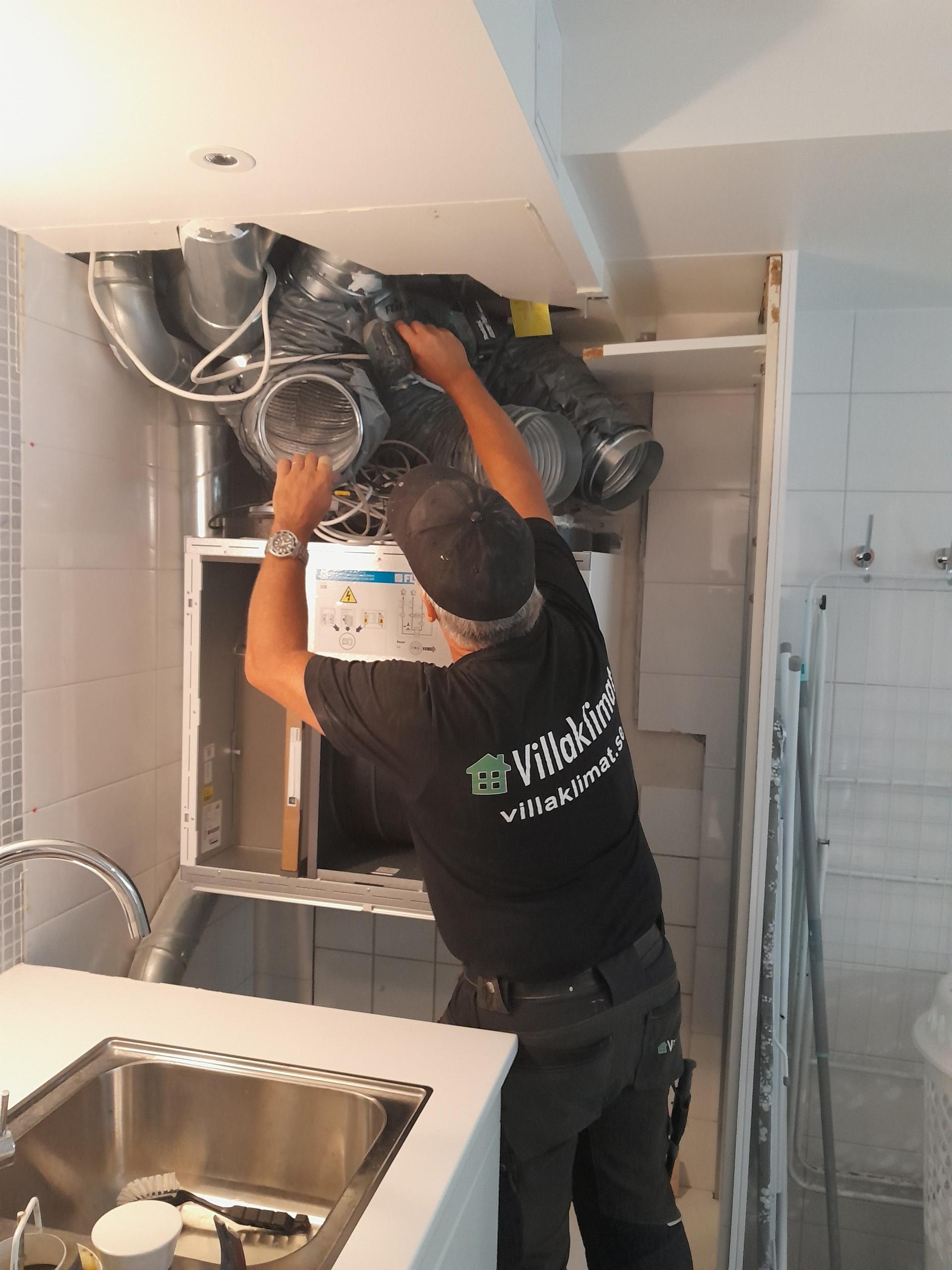 Service och underhåll av ventilationssystem